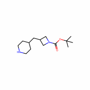 tert-butyl 3-[(piperidin-4-yl)methyl]azetidine-1-carboxylate