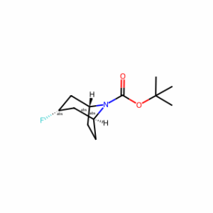 tert-butyl (1R,3S,5S)-3-fluoro-8-azabicyclo[3.2.1]octane-8-carboxylate