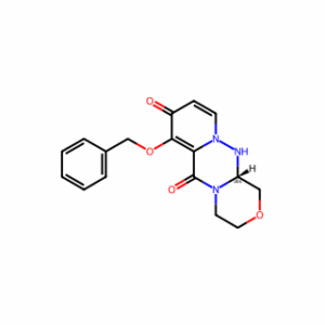 (12aR)-3,4,12,12a-Tetrahydro-7-(phenylmethoxy)-1H-[1,4]oxazino[3,4-c]pyrido[2,1-f][1,2,4]triazine-6,8-dione
