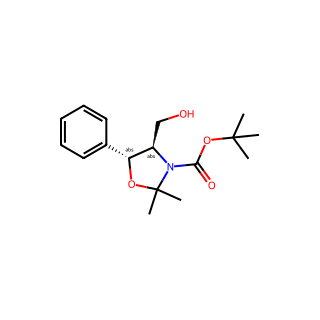 tert-Butyl (4R,5R)-4-(hydroxymethyl)-2,2-dimethyl-5-phenyloxazolidine-3-carboxylate