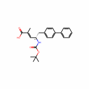 (2E,4S)-5-[1,1′-Biphenyl]-4-Yl-4-[[(1,1-Dimethylethoxy)Carbonyl]Amino]-2-Methyl-2-Pentenoic Acid
