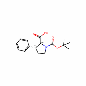 (2S,3R)-1-tert-butoxycarbonyl-3-phenyl-pyrrolidine-2-carboxylic acid