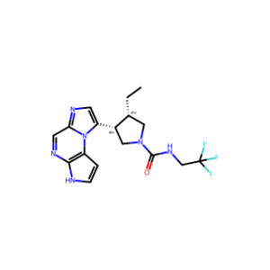 (3S,4R)-3-Ethyl-4-(3H-imidazo[1,2-a]pyrrolo[2,3-e]pyrazin-8-yl)-N-(2,2,2-trifluoroethyl)-1-pyrrolidinecarboxamide