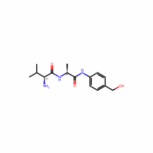 L-Valyl-N-[4-(hydroxymethyl)phenyl]-L-alaninamide