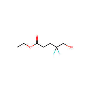 Pentanoic acid, 4,4-difluoro-5-hydroxy-, ethyl ester