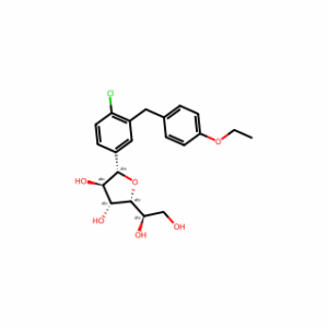 (2S,3R,4R,5R)-2-(4-Chloro-3-(4-ethoxybenzyl)phenyl)-5-((R)-1,2-dihydroxyethyl)tetrahydrofuran-3,4-diol