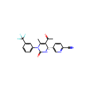 (S)-5-(5-Acetyl-6-methyl-2-oxo-1-(3-(trifluoromethyl)phenyl)-1,2,3,4-tetrahydropyrimidin-4-yl)picolinonitrile
