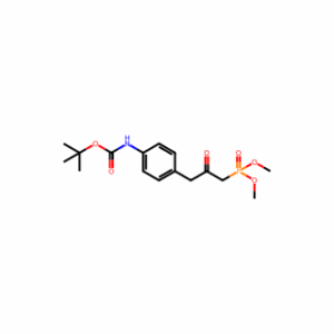 tert-Butyl (4-(3-(dimethoxyphosphoryl)-2-oxopropyl)phenyl)carbamate
