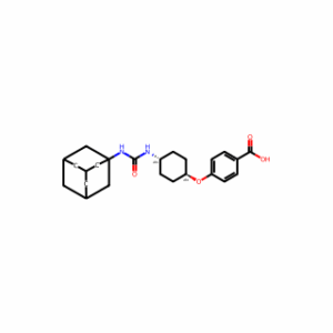 trans-4-(4-[3-Adamantan-1-yl-ureido]-cyclohexyloxy)-benzoic acid