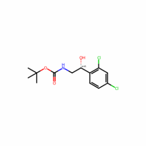 (2-(2,4-Dichlorophenyl)-2-hydroxyethyl)carbamic acid tert-butyl ester