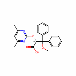 (R)-2-((4,6-Dimethylpyrimidin-2-yl)oxy)-3-methoxy-3,3-diphenylpropanoic acid