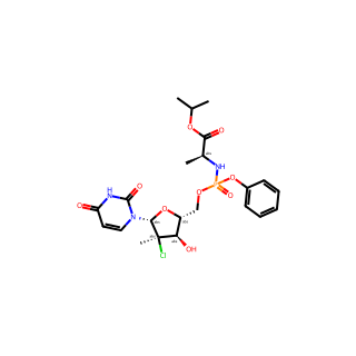 (S)-Isopropyl 2-(((S)-(((2R,3R,4R,5R)-4-chloro-5-(2,4-dioxo-3,4-dihydropyrimidin-1(2H)-yl)-3-hydroxy-4-methyltetrahydrofuran-2-yl)methoxy)(phenoxy)phosphoryl)amino)propanoate