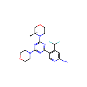 (S)-4-(Difluoromethyl)-5-(4-(3-methylmorpholino)-6-morpholino-1,3,5-triazin-2-yl)pyridin-2-amine