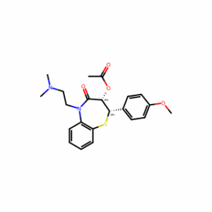 (2S,3S)-5-(2-(Dimethylamino)ethyl)-2-(4-methoxyphenyl)-4-oxo-2,3,4,5-tetrahydrobenzo[b][1,4]thiazepin-3-yl acetate