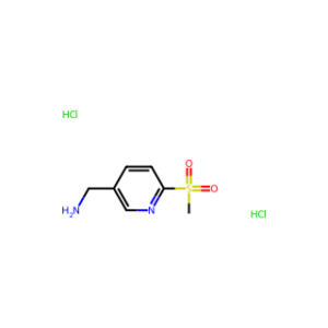 (6-methanesulfonylpyridin-3-yl)methanamine dihydrochloride