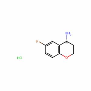 (4r)-6-Bromo-3,4-dihydro-2h-1-benzopyran-4-amine hydrochloride
