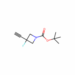 tert-Butyl 3-ethynyl-3-fluoroazetidine-1-carboxylate