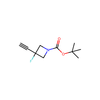 tert-Butyl 3-ethynyl-3-fluoroazetidine-1-carboxylate