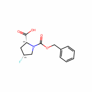(2R,4R)-1-[(benzyloxy)carbonyl]-4-fluoropyrrolidine-2-carboxylic acid
