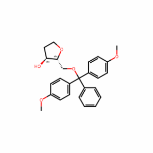 (2R,3S)-2-((Bis(4-methoxyphenyl)(phenyl)methoxy)methyl)tetrahydrofuran-3-ol