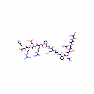 Somatostatin-28 (1-14) H-Ser-Ala-Asn-Ser-Asn-Pro-Ala-Met-Ala-Pro-Arg-Glu-Arg-Lys-OH
