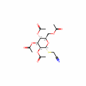 (2R,3R,4S,5S,6R)-2-(Acetoxymethyl)-6-((Cyanomethyl)Thio)Tetrahydro-2H-Pyran-3,4,5-Triyl Triacetate