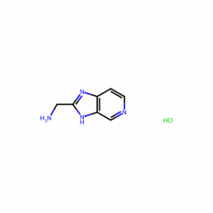 (3H-Imidazo[4,5-c]pyridin-2-yl)methanamine hydrochloride