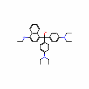α,α-Bis[4-(diethylamino)phenyl]-4-(ethylamino)-1-naphthalenemethanol