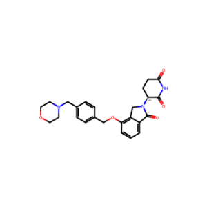 (S)-3-(4-((4-(Morpholinomethyl)Benzyl)Oxy)-1-Oxoisoindolin-2-Yl)Piperidine-2,6-Dione