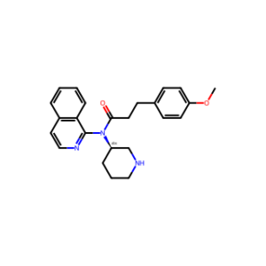 (R)-N-(Isoquinolin-1-yl)-3-(4-methoxyphenyl)-N-(piperidin-3-yl)propanamide