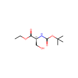 (S)-Ethyl 2-((tert-butoxycarbonyl)amino)-3-hydroxypropanoate