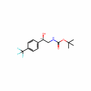 tert-Butyl (2-hydroxy-2-(4-(trifluoromethyl)phenyl)ethyl)carbamate