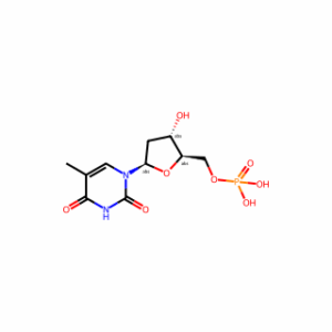 ((2R,3S,5R)-3-Hydroxy-5-(5-methyl-2,4-dioxo-3,4-dihydropyrimidin-1(2H)-yl)tetrahydrofuran-2-yl)methyl dihydrogen phosphate
