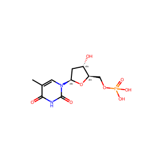 ((2R,3S,5R)-3-Hydroxy-5-(5-methyl-2,4-dioxo-3,4-dihydropyrimidin-1(2H)-yl)tetrahydrofuran-2-yl)methyl dihydrogen phosphate