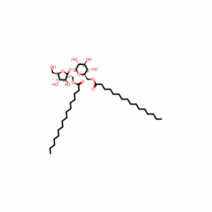 ((2S,3S,4S,5R)-3,4-dihydroxy-5-(hydroxymethyl)-2-(((2R,3R,4S,5S,6R)-3,4,5-trihydroxy-6-((palmitoyloxy)methyl)tetrahydro-2H-pyran-2-yl)oxy)tetrahydrofuran-2-yl)methyl palmitate