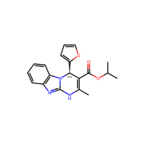 Isopropyl 4-(furan-2-yl)-2-methyl-4,10-dihydrobenzo[4,5]imidazo[1,2-a]pyrimidine-3-carboxylate