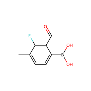 (3-Fluoro-2-formyl-4-methylphenyl)boronic acid