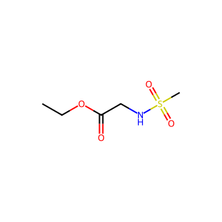Ethyl n-(methylsulfonyl)glycinate