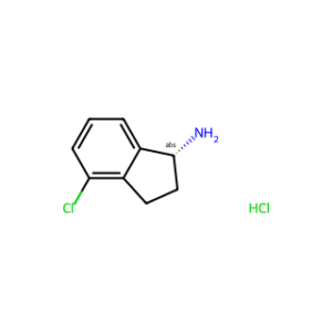 (R)-4-Chloro-2,3-dihydro-1H-inden-1-amine hydrochloride