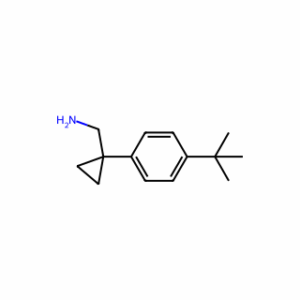 (1-(4-(tert-Butyl)phenyl)cyclopropyl)methanamine