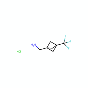 (3-(Trifluoromethyl)bicyclo[1.1.1]pentan-1-yl)methanamine hydrochloride