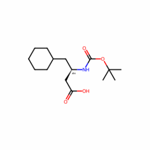 (R)-3-((tert-butoxycarbonyl)amino)-4-cyclohexylbutanoic acid