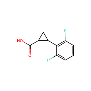 trans,rac-(1R,2R)-2-(2,6-Difluorophenyl)cyclopropane-1-carboxylic Acid