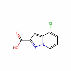 Pyrazolo[1,5-a]pyridine-2-carboxylic acid, 4-chloro-