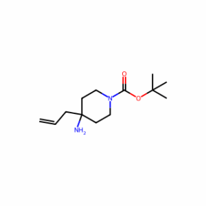 tert-butyl 4-amino-4-(prop-2-en-1-yl)piperidine-1-carboxylate