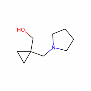 (1-(Pyrrolidin-1-ylmethyl)cyclopropyl)methanol