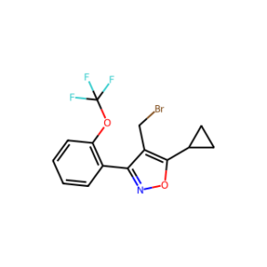Isoxazole, 4-(bromomethyl)-5-cyclopropyl-3-[2-(trifluoromethoxy)phenyl]-