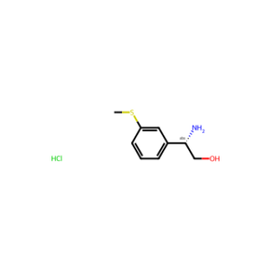 (S)-2-Amino-2-(3-(methylthio)phenyl)ethanol hydrochloride