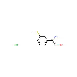 (S)-2-Amino-2-(3-(methylthio)phenyl)ethanol hydrochloride