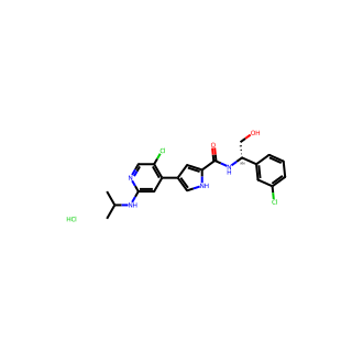 (S)-4-(5-Chloro-2-(Isopropylamino)Pyridin-4-Yl)-N-(1-(3-Chlorophenyl)-2-Hydroxyethyl)-1H-Pyrrole-2-Carboxamide Hydrochloride